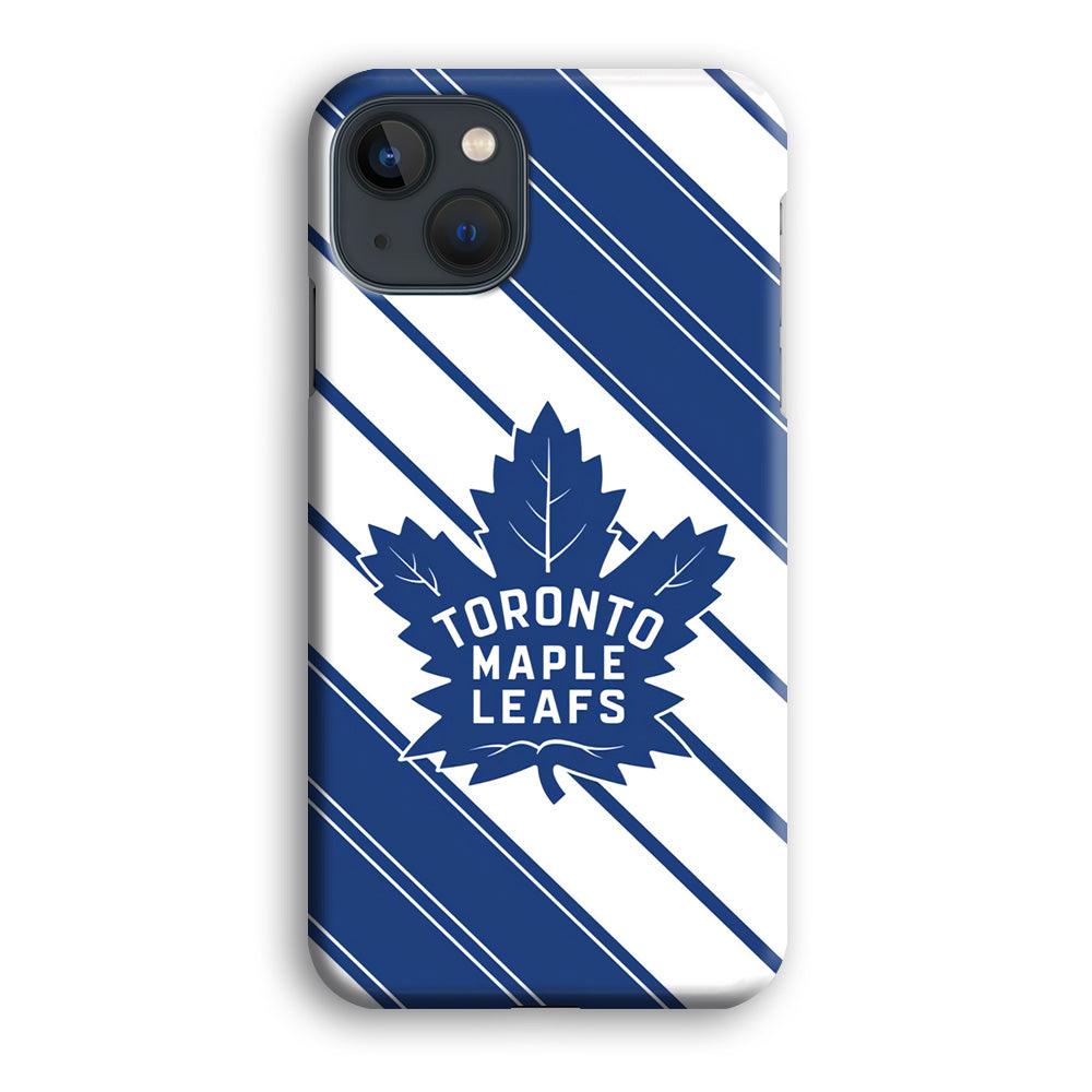 Hockey Toronto Maple Leafs NHL 002 iPhone 13 Mini Case-Plastic / Full Wrap (3D Case)-Xtracase