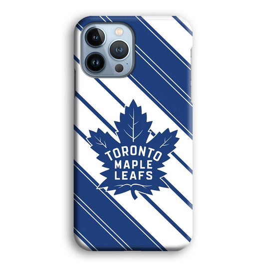 Hockey Toronto Maple Leafs NHL 002 iPhone 13 Pro Max Case-Plastic / Full Wrap (3D Case)-Xtracase