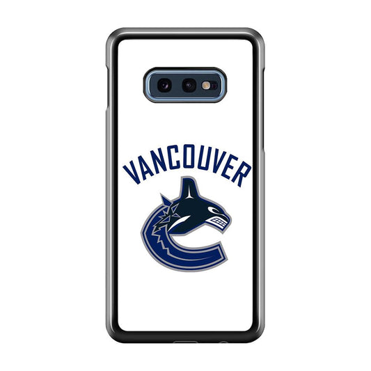 Hockey Vancouver Canucks NHL 001 Samsung Galaxy S10E Case-Plastic / Full Wrap (3D Case)-Xtracase