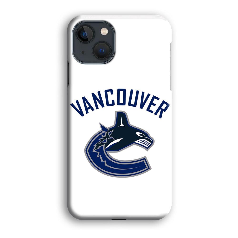 Hockey Vancouver Canucks NHL 001 iPhone 13 Case-Plastic / Full Wrap (3D Case)-Xtracase