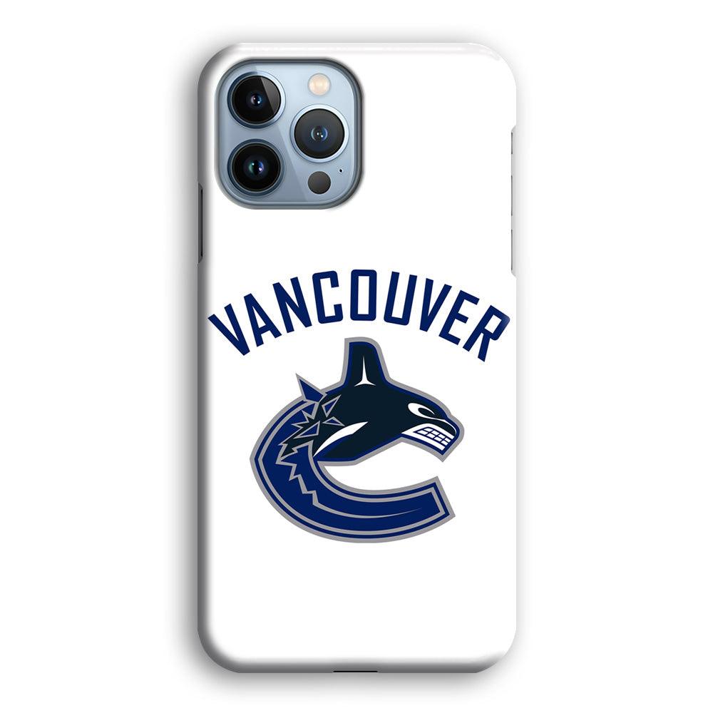Hockey Vancouver Canucks NHL 001 iPhone 13 Pro Max Case-Plastic / Full Wrap (3D Case)-Xtracase