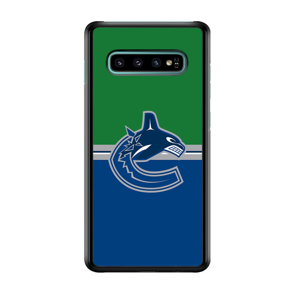 Hockey Vancouver Canucks NHL 002 Samsung Galaxy S10 Case-Plastic / Full Wrap (3D Case)-Xtracase