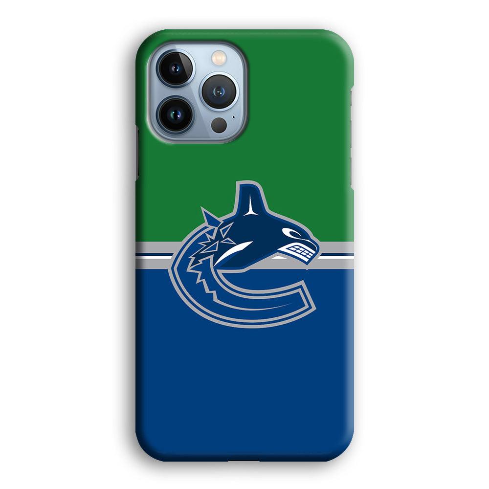 Hockey Vancouver Canucks NHL 002 iPhone 13 Pro Case-Plastic / Full Wrap (3D Case)-Xtracase