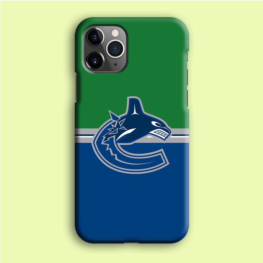 Hockey Vancouver Canucks NHL 002 iPhone 12 Pro Case-Plastic / Full Wrap (3D Case)-Xtracase