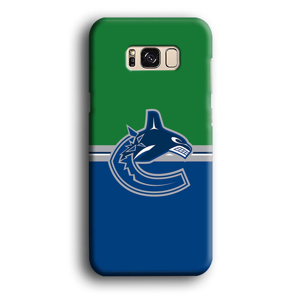 Hockey Vancouver Canucks NHL 002 Samsung Galaxy S8 Case-Plastic / Full Wrap (3D Case)-Xtracase