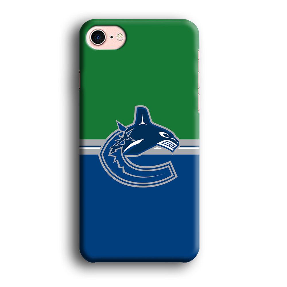 Hockey Vancouver Canucks NHL 002 iPhone 8 Case-Plastic / Full Wrap (3D Case)-Xtracase