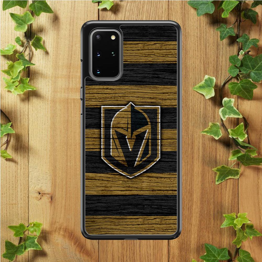 Hockey Vegas Golden Knights NHL 001 Samsung Galaxy S20 Plus Case-Rubber / White (2D Case)-Xtracase
