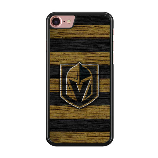 Hockey Vegas Golden Knights NHL 001 iPhone SE 2020 Case-Rubber / Black (2D Case)-Xtracase