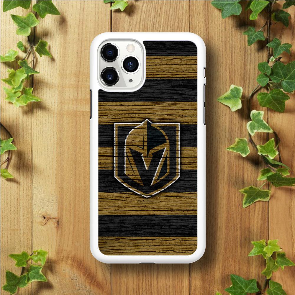 Hockey Vegas Golden Knights NHL 001 iPhone 11 Pro Max Case-Rubber / White (2D Case)-Xtracase