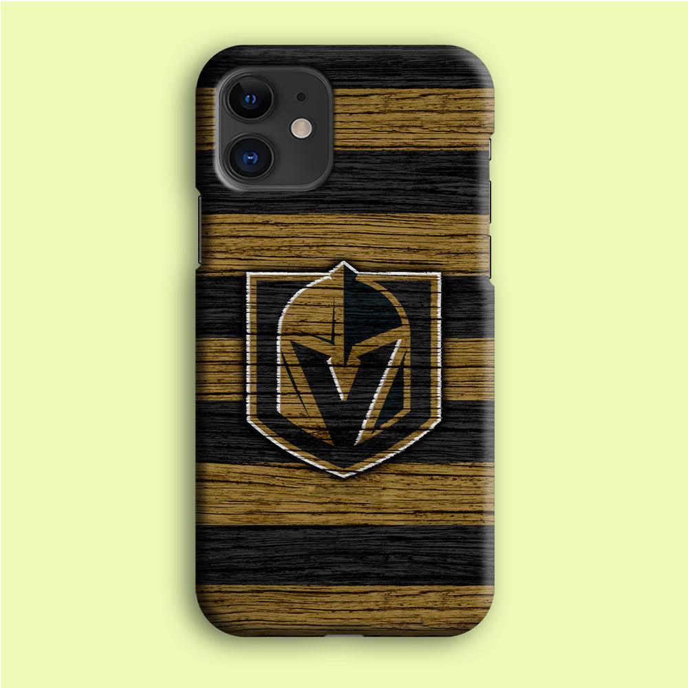 Hockey Vegas Golden Knights NHL 001 iPhone 12 Case-Plastic / Full Wrap (3D Case)-Xtracase