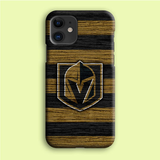 Hockey Vegas Golden Knights NHL 001 iPhone 12 Case-Plastic / Full Wrap (3D Case)-Xtracase