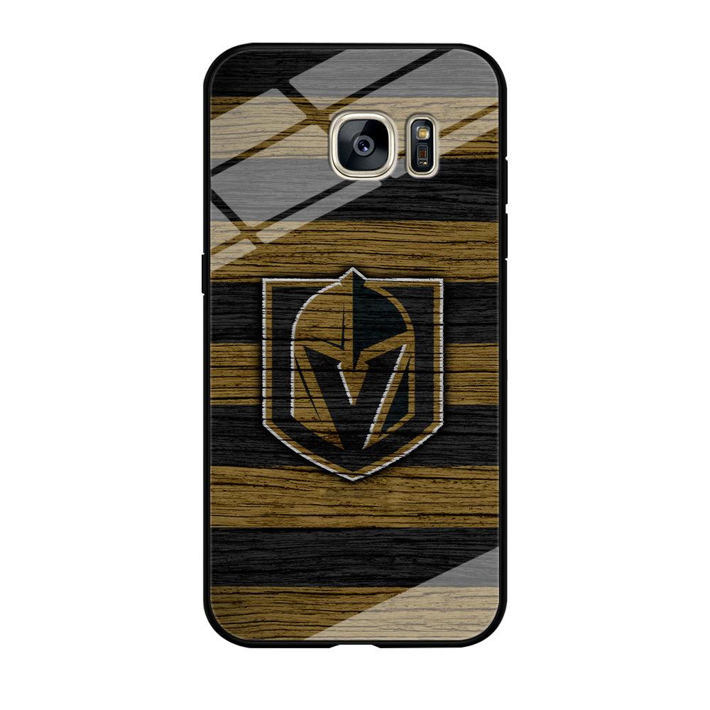 Hockey Vegas Golden Knights NHL 001 Samsung Galaxy S7 Edge Case-Tempered Glass Case-Xtracase