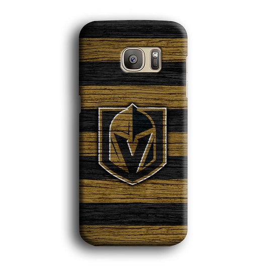 Hockey Vegas Golden Knights NHL 001 Samsung Galaxy S7 Edge Case-Plastic / Full Wrap (3D Case)-Xtracase