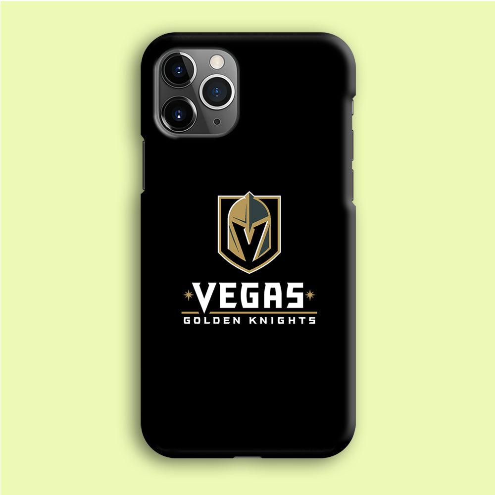 Hockey Vegas Golden Knights NHL 002 iPhone 12 Pro Case-Plastic / Full Wrap (3D Case)-Xtracase