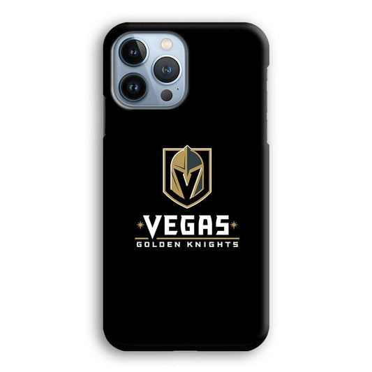 Hockey Vegas Golden Knights NHL 002 iPhone 13 Pro Max Case-Plastic / Full Wrap (3D Case)-Xtracase