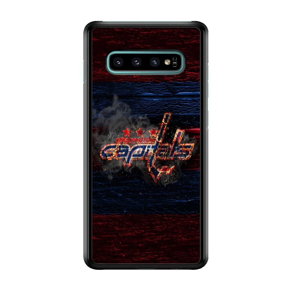 Hockey Washington Capitals NHL 001 Samsung Galaxy S10 Case-Plastic / Full Wrap (3D Case)-Xtracase