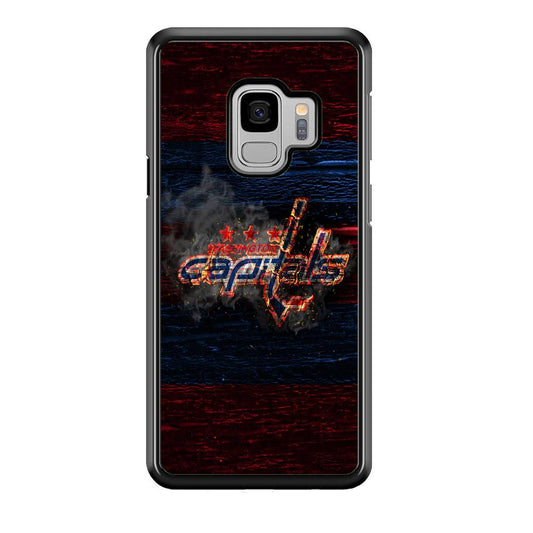 Hockey Washington Capitals NHL 001 Samsung Galaxy S9 Case-Plastic / Full Wrap (3D Case)-Xtracase