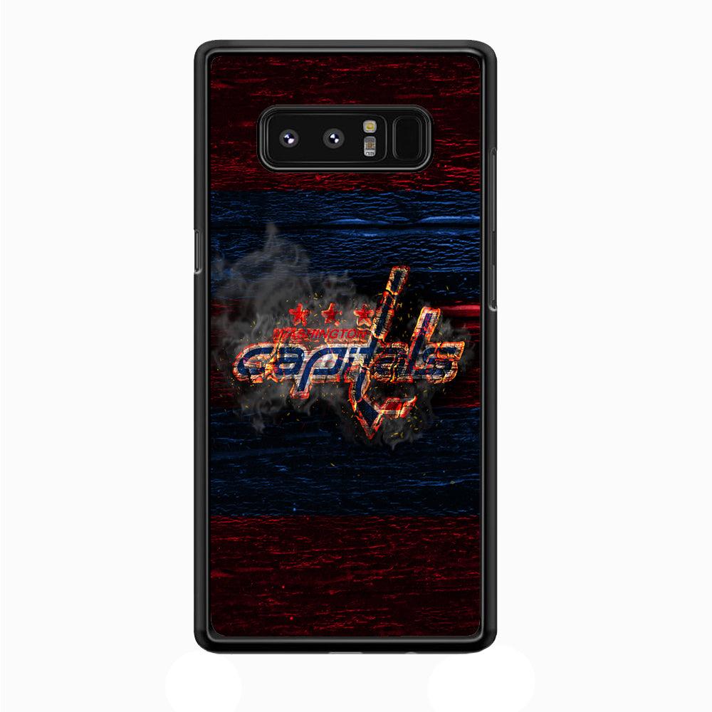Hockey Washington Capitals NHL 001 Samsung Galaxy Note 8 Case-Plastic / Full Wrap (3D Case)-Xtracase