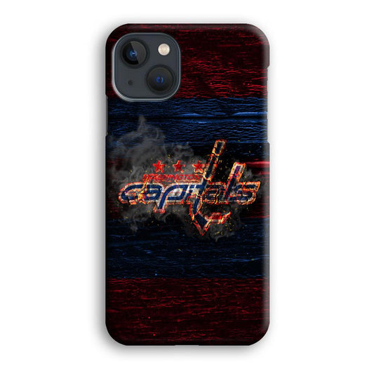 Hockey Washington Capitals NHL 001 iPhone 13 Mini Case-Plastic / Full Wrap (3D Case)-Xtracase