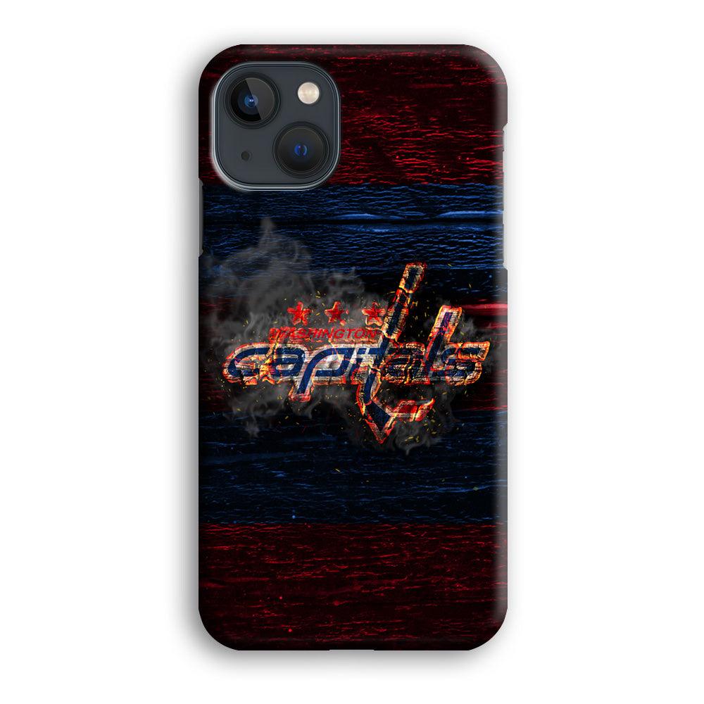 Hockey Washington Capitals NHL 001 iPhone 13 Case-Plastic / Full Wrap (3D Case)-Xtracase