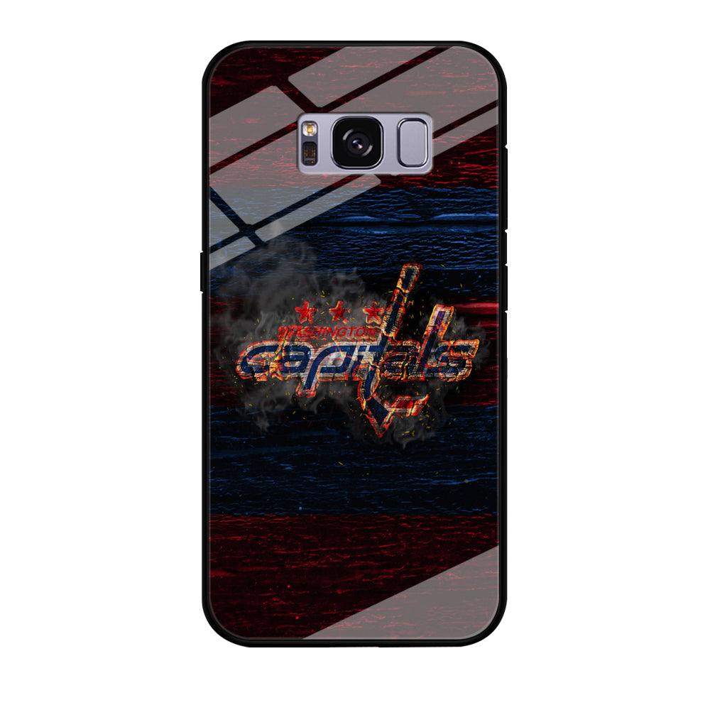 Hockey Washington Capitals NHL 001 Samsung Galaxy S8 Case-Tempered Glass Case-Xtracase