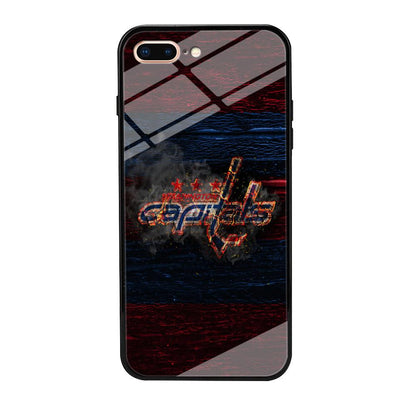 Hockey Washington Capitals NHL 001 iPhone 7 Plus Case-Tempered Glass Case-Xtracase
