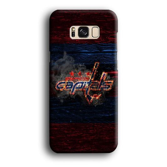 Hockey Washington Capitals NHL 001 Samsung Galaxy S8 Case-Plastic / Full Wrap (3D Case)-Xtracase