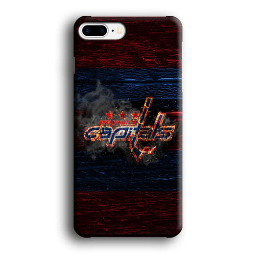 Hockey Washington Capitals NHL 001 iPhone 8 Plus Case-Plastic / Full Wrap (3D Case)-Xtracase