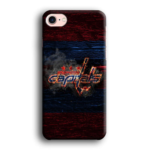 Hockey Washington Capitals NHL 001 iPhone 8 Case-Plastic / Full Wrap (3D Case)-Xtracase