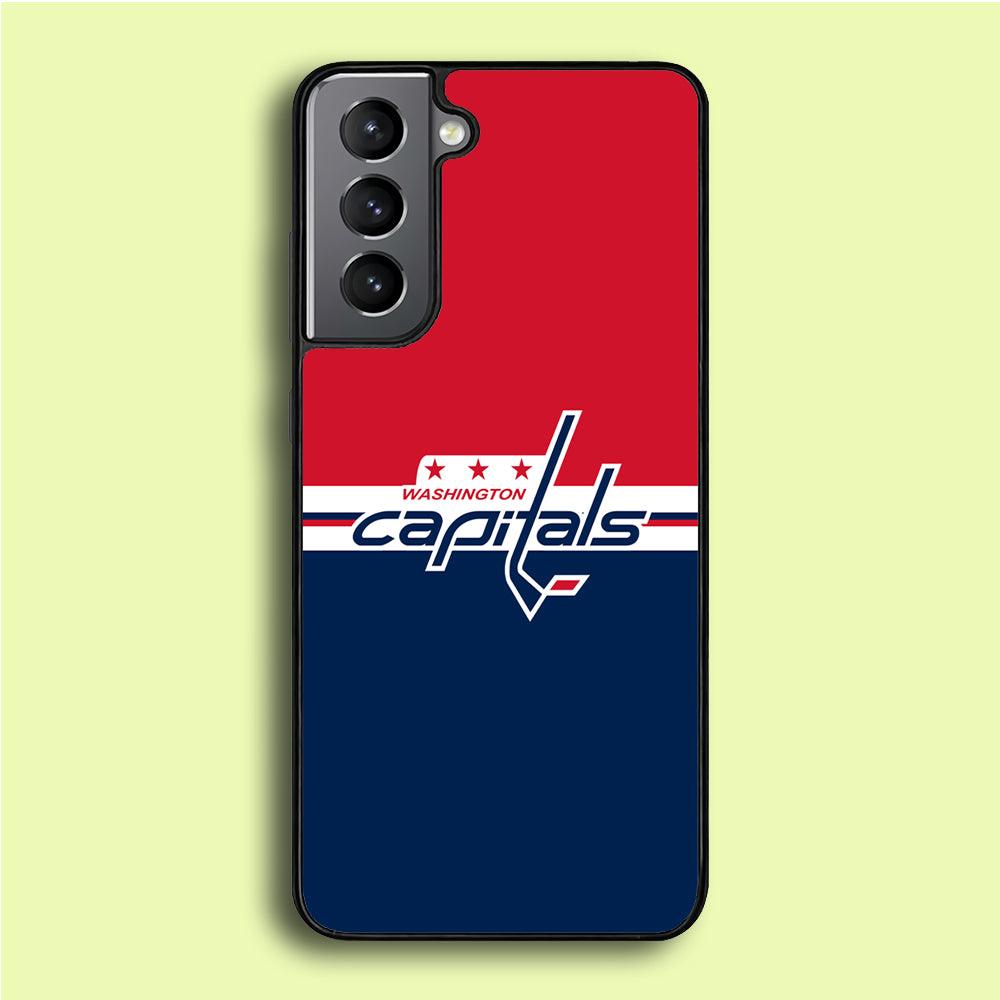 Hockey Washington Capitals NHL 002 Samsung Galaxy A16 Case-Rubber / White (2D Case)-Xtracase