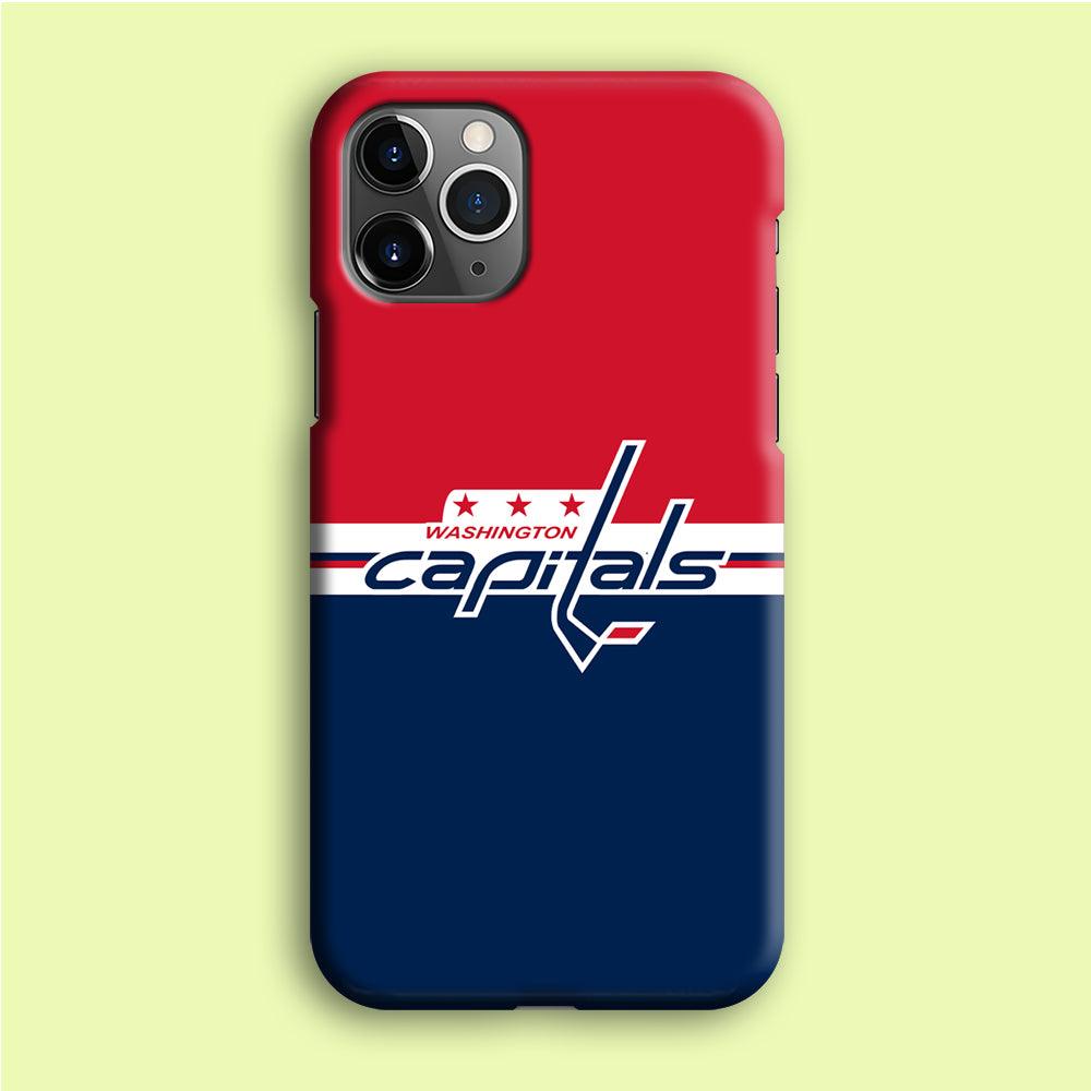 Hockey Washington Capitals NHL 002 iPhone 12 Pro Case-Plastic / Full Wrap (3D Case)-Xtracase