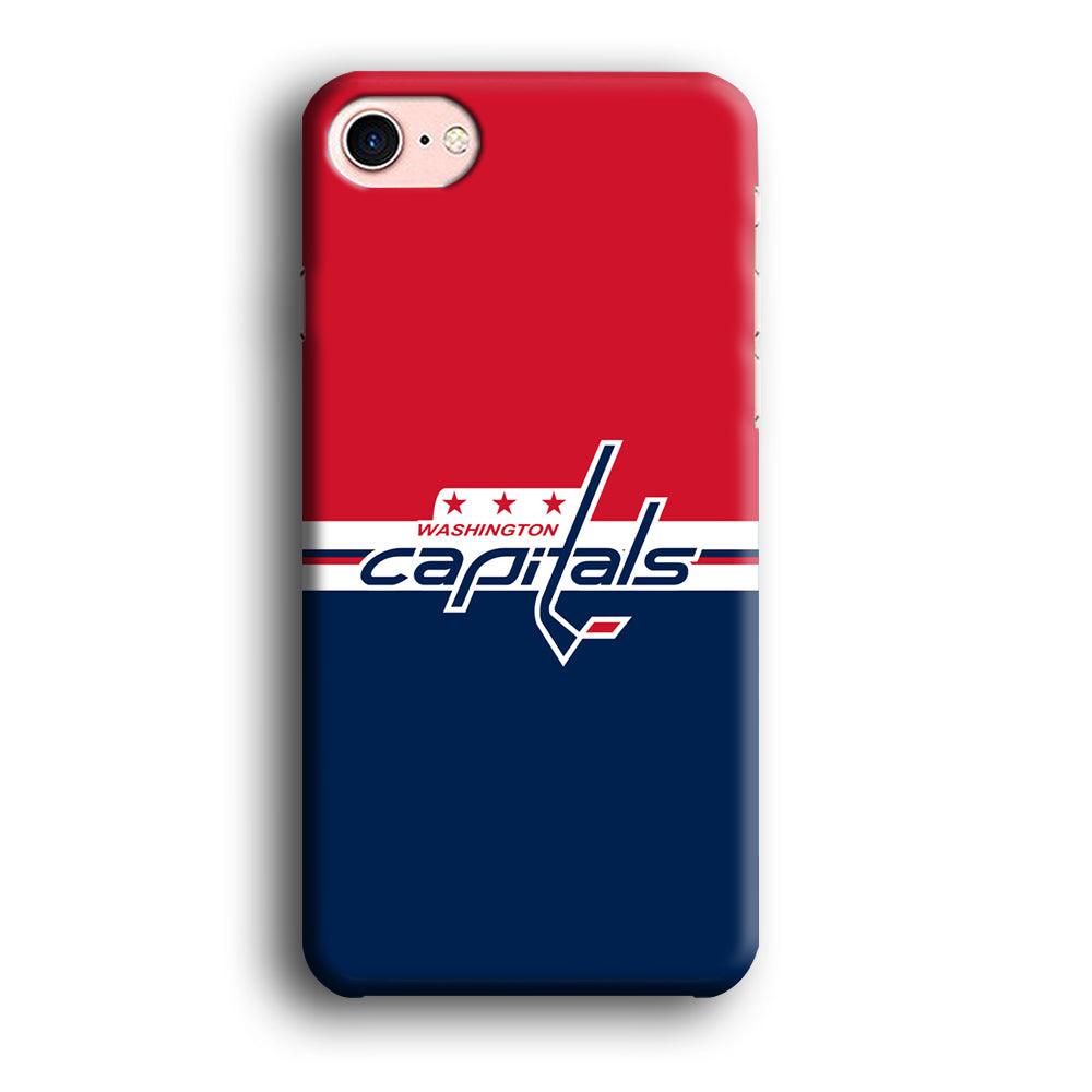 Hockey Washington Capitals NHL 002 iPhone SE 2020 Case-Plastic / Full Wrap (3D Case)-Xtracase