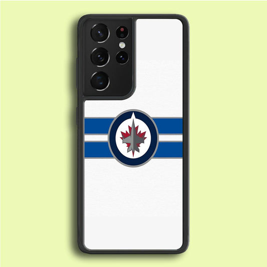 Hockey Winnipeg Jets NHL 001 Samsung Galaxy S21 Ultra Case-Plastic / Full Wrap (3D Case)-Xtracase