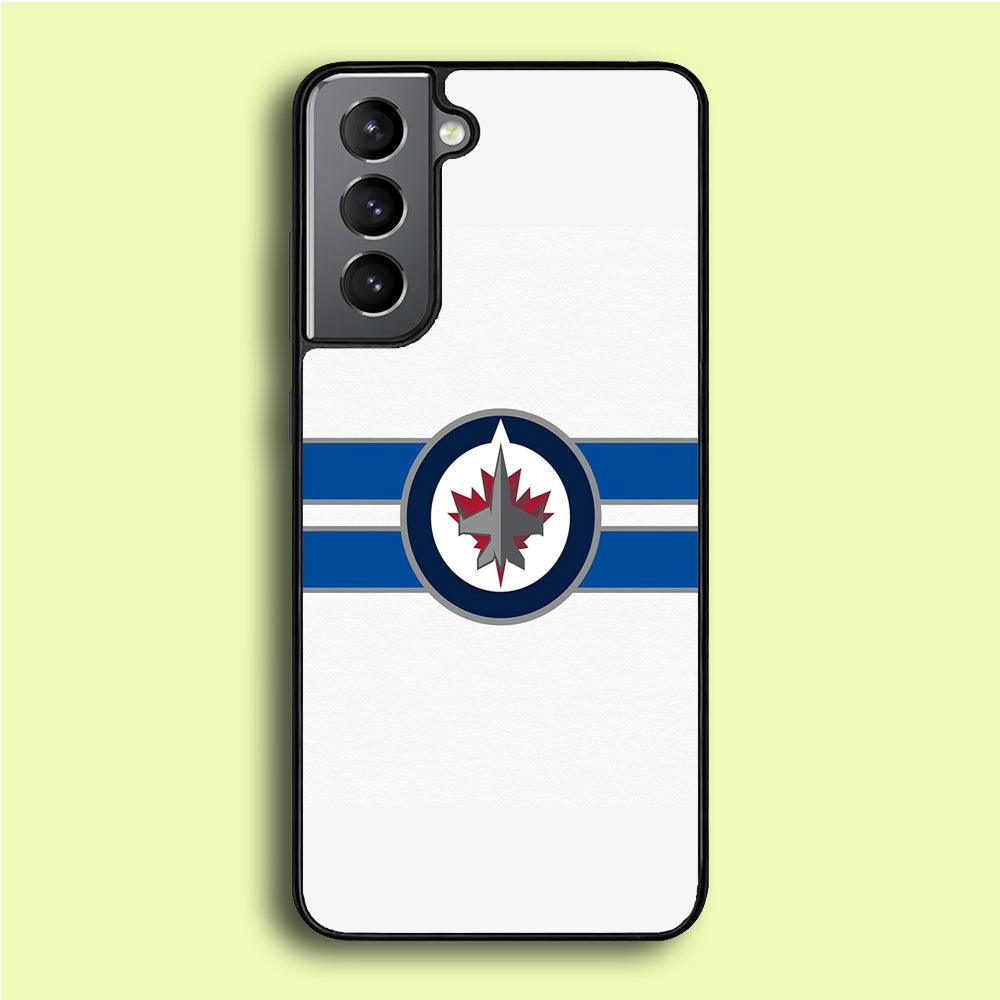 Hockey Winnipeg Jets NHL 001 Samsung Galaxy A16 Case-Rubber / White (2D Case)-Xtracase