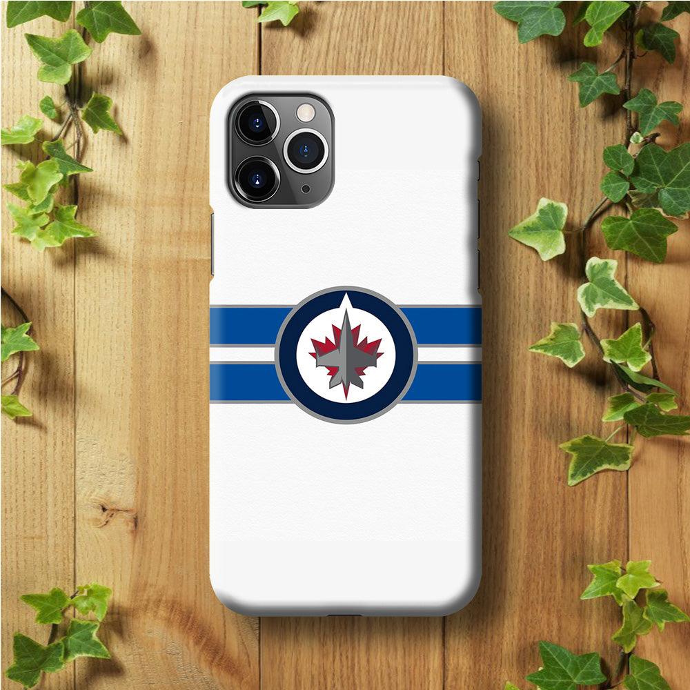 Hockey Winnipeg Jets NHL 001 iPhone 11 Pro Max Case-Plastic / Full Wrap (3D Case)-Xtracase