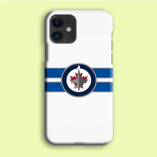 Hockey Winnipeg Jets NHL 001 iPhone 12 Mini Case-Plastic / Full Wrap (3D Case)-Xtracase
