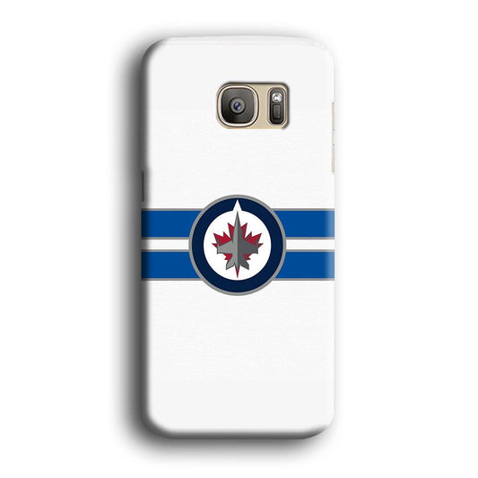 Hockey Winnipeg Jets NHL 001 Samsung Galaxy S7 Edge Case-Plastic / Full Wrap (3D Case)-Xtracase