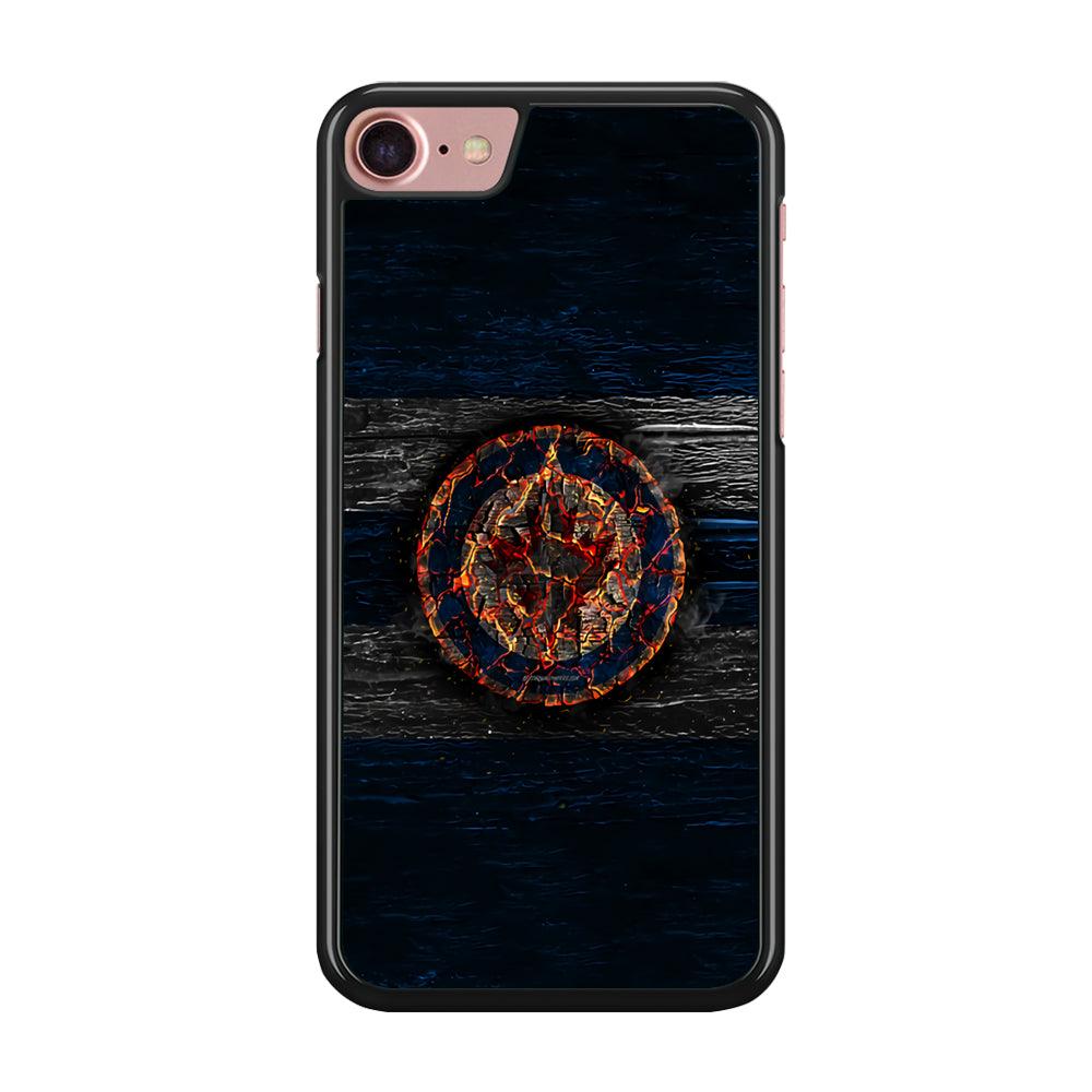 Hockey Winnipeg Jets NHL 002 iPhone SE 2020 Case-Rubber / Black (2D Case)-Xtracase