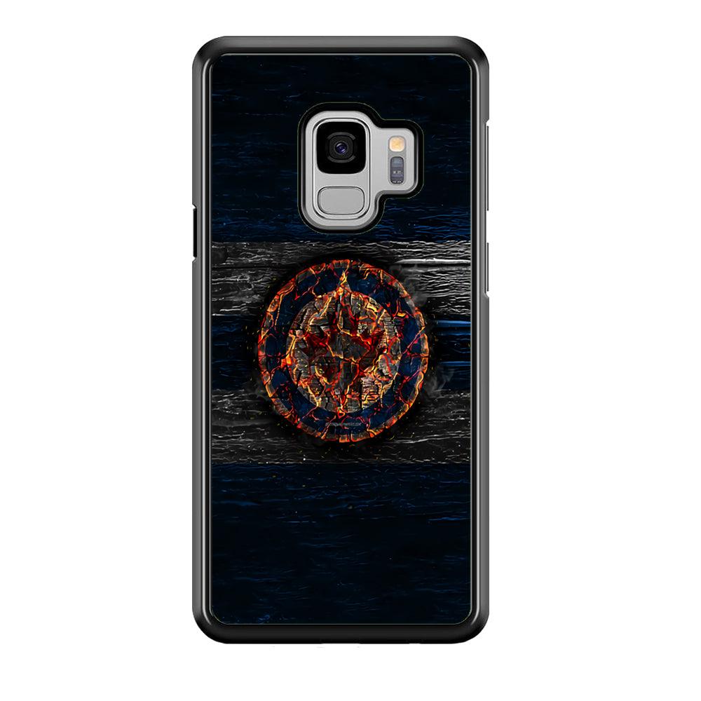 Hockey Winnipeg Jets NHL 002 Samsung Galaxy S9 Case-Plastic / Full Wrap (3D Case)-Xtracase