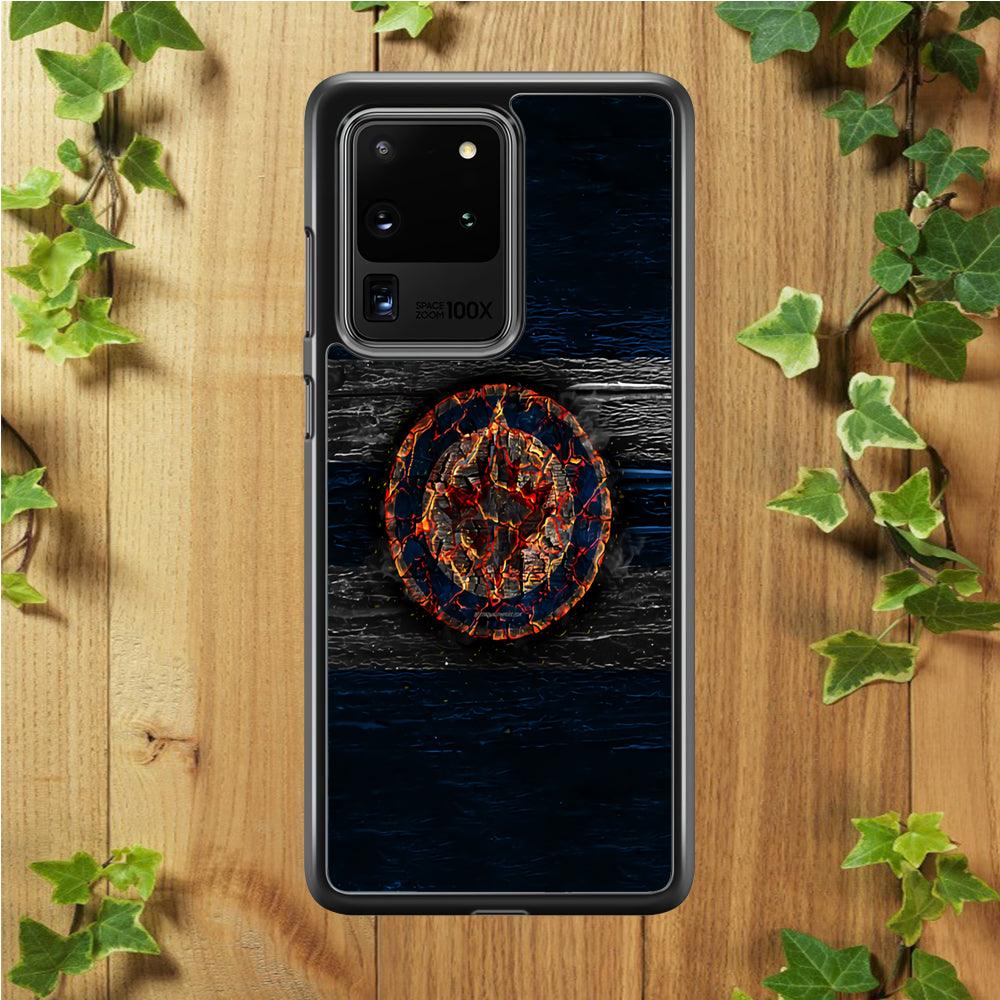 Hockey Winnipeg Jets NHL 002 Samsung Galaxy S20 Ultra Case-Rubber / White (2D Case)-Xtracase
