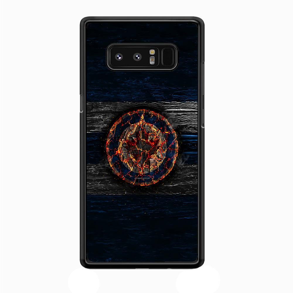 Hockey Winnipeg Jets NHL 002 Samsung Galaxy Note 8 Case-Plastic / Full Wrap (3D Case)-Xtracase