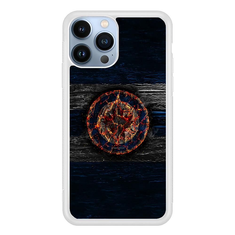 Hockey Winnipeg Jets NHL 002 iPhone 13 Pro Max Case-Rubber / White (2D Case)-Xtracase