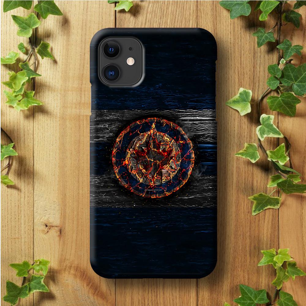 Hockey Winnipeg Jets NHL 002 iPhone 11 Case-Plastic / Full Wrap (3D Case)-Xtracase