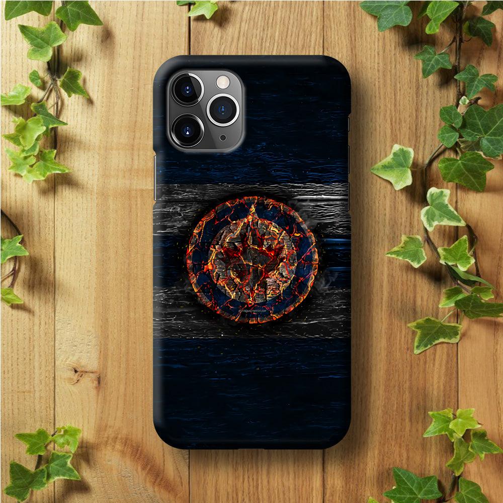 Hockey Winnipeg Jets NHL 002 iPhone 11 Pro Case-Plastic / Full Wrap (3D Case)-Xtracase