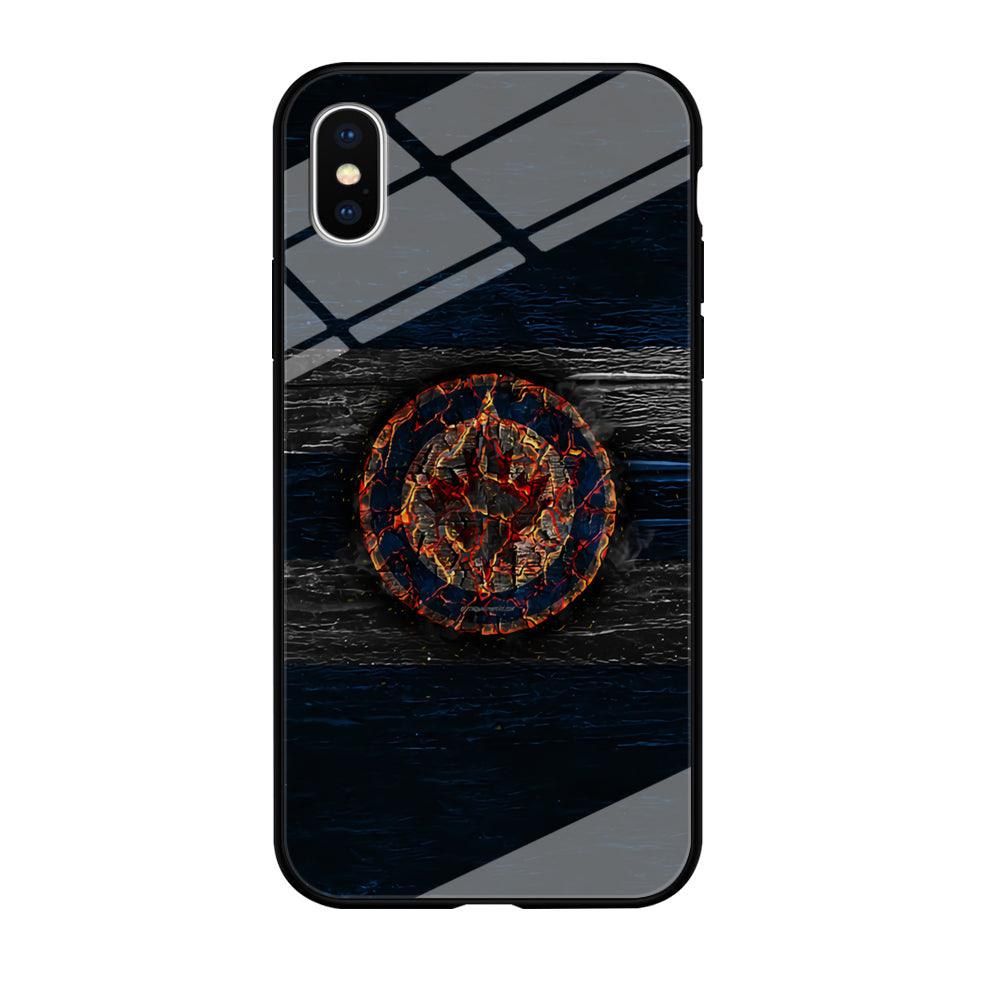 Hockey Winnipeg Jets NHL 002 iPhone X Case-Tempered Glass Case-Xtracase