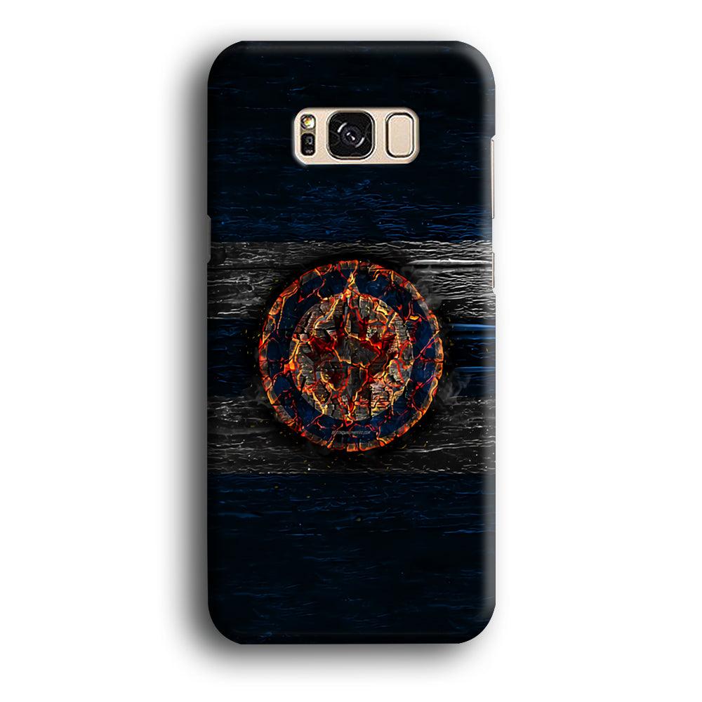 Hockey Winnipeg Jets NHL 002 Samsung Galaxy S8 Case-Plastic / Full Wrap (3D Case)-Xtracase