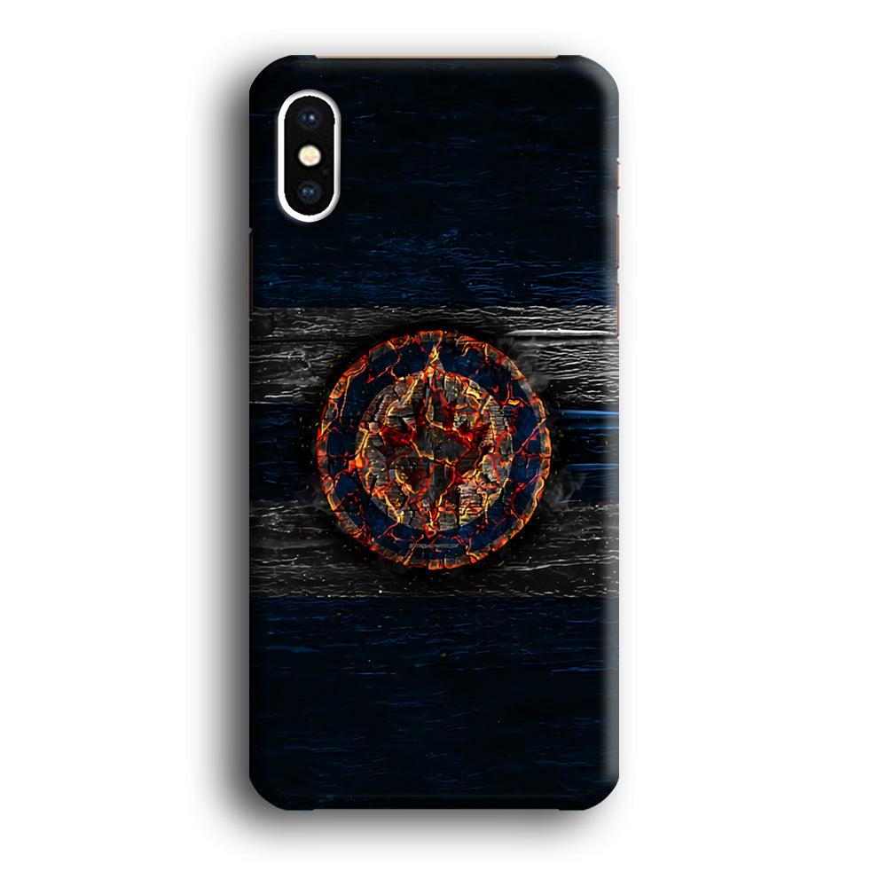 Hockey Winnipeg Jets NHL 002 iPhone X Case-Plastic / Full Wrap (3D Case)-Xtracase