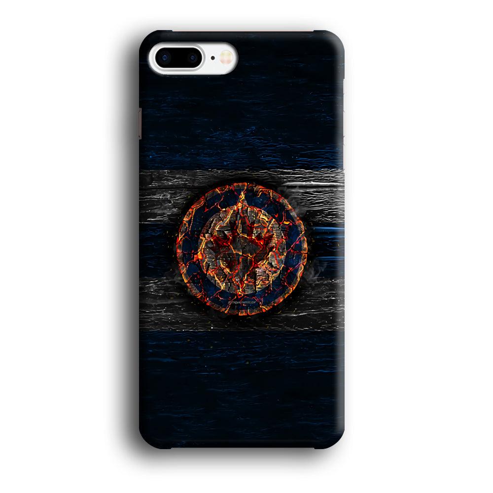 Hockey Winnipeg Jets NHL 002 iPhone 8 Plus Case-Plastic / Full Wrap (3D Case)-Xtracase