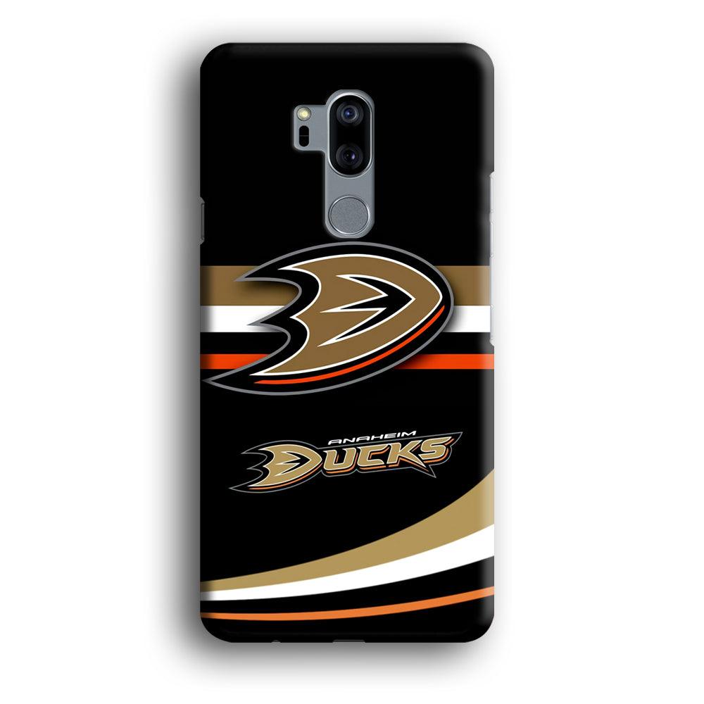 Hockey Anaheim Ducks NHL 002 LG G7 ThinQ 3D Case-Xtracase
