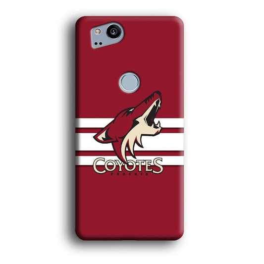 Hockey Arizona Coyotes NHL 001 Google Pixel 2 3D Case-Xtracase